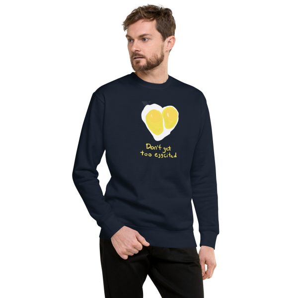 Don't Get Too Eggcited Sweatshirt - Image 4