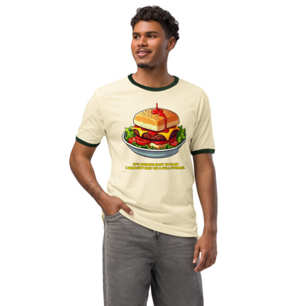 Full Stomach, Bold Plans Retro Ringer Tee
